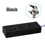 Power Strip 4 Power Socket With 3 USB 1 Type-C Ports Charger Universal Power Adapter 2M UK Plug Exte