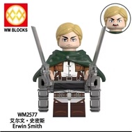 Attack On Action Figure Toy Erwin Smith Custom Minifigures WM6165 WM2577