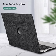 เคสเดนิมแบบใหม่สำหรับ MacBook Pro M1ชิป Air 13 A2337 A2338 2020 2021เคสแบบแข็งที่คลุมแป้นพิมพ์