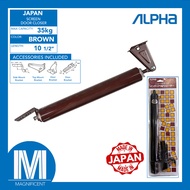 Alpha Japan Heavy Duty Aluminum Screen Door Closer