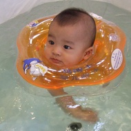 Dr. Ma Baby Swimming Ring Collar Collar One-Piece Ring Infant Swimming Ring 0-12 Months 6318
