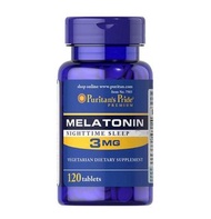 Puritan's Pride Melatonin褪黑激素3 毫克,幫助睡眠, 120粒裝