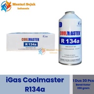 iGas Coolmaster R134a Freon Original Preon 1 Dus isi 30 Kaleng