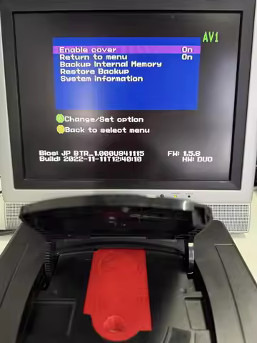 XStation PS1 Injection Molding Cover Plate Fenrir 3D Printed Bracket For Sega Saturn