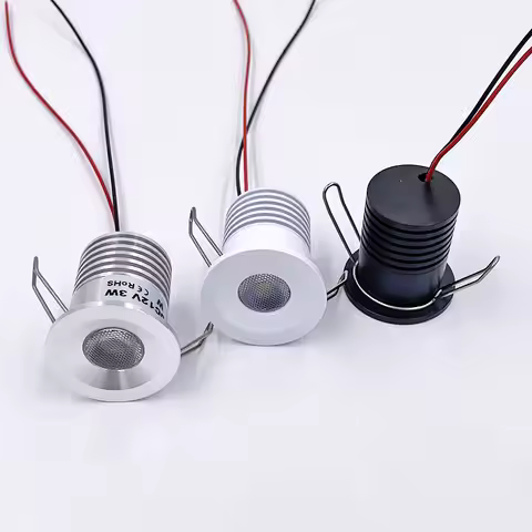 Dimmable 12V 24V 2W 3W Mini Led Spotlight Outdoor Light Waterproof IP65 Home Hotel Sauna Waterproof 