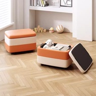 Low Stool, Living Room Stool, Sofa Stool, Household Storage Stool, Sofa Stool, Storage Stool, Shoe C