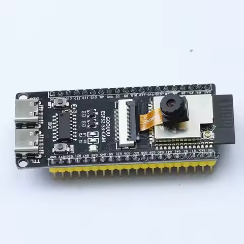 ESP32-S3-CAM Development Board ESP32-S3-N16R8 WiFi BT Core Board OV3660 Camera Dual Type-C CH340