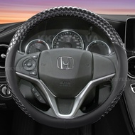 PU Leather Car Steering Wheel Cover For Honda City 2014-2019 Fit 2014-2019 Jazz 2014-2019 HR-V 2016 