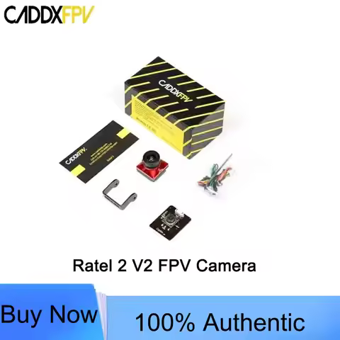 Caddx Ratel 2 V2 FPV Camera Ratel2 2.1mm Lens 16:9/4:3 NTSC/PAL Switchable 19*19mm Super WDR for FPV