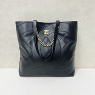 Chanel 23C tote 黑金托特包