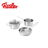 Fissler - Snacky 3件迷你煲具套裝 (14cm單柄湯煲, 雙耳湯煲, 16cm單柄不鏽鋼煎煲)