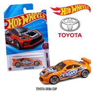 HOT WHEELS : TOYOTA GR86 CUP โมเดลรถ โมเดลรถเหล็ก รถเหล็กสายนักสะสม ลิขสิทธิ์แท้100% HW33C2 # C498