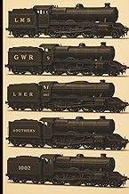 British Steam Giants: Vintage Train Notebook: A Classic Lined Journal Featuring Detailed British Loc