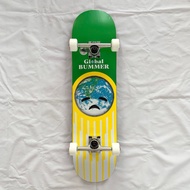Habitat “Global Bummer” 8.0” x 31.75” Custom Skateboard Complete