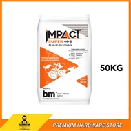 BM Impact Super 44+B 12-4-22-3+0.5B2O3 50KG Premium Compaction Fertilizers Baja Pokok Sawit Baja Saw