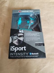 全新藍芽耳機 Monster iSport Intensity Bluetooth Wireless In-Ear Headphones運動用藍芽耳機