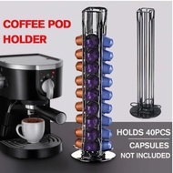 360° Nespresso Coffee Capsule Rotating Rack Rotating Metal Display Holder Storage Dolce Gusto Vertuoline Pod Nescafe