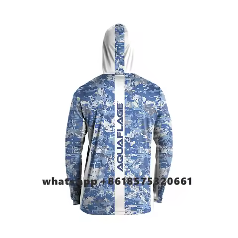 2023 Kids Long Sleve Fishing Hoodies Outdoor UPF 50 Sun Protection Performance Shirt Moisture Wickin