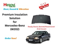Hood/ Bonnet Insulator Mercedes Benz W202 Soundproof, Heat Proof, Vibration Proof Penebat Haba Enjin Kalis Bunyi Getaran