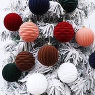 CH* 2Pcs Christmas Baubles Ornament Shatterproof Decorative Baubles For Tree Wreath