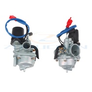 1pcs 19mm Carburetor With Air Filter For 2 Stroke 50cc 90cc Scooter Moped JOG JOG50 JOG90 1E40QMB 1P
