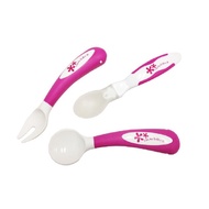 Lucky baby - Lb 5169 Cutlery Set - Primo - 1 set contains 3 pcs baby Cutlery - tablespoon, soup spoo