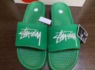Nike x Stussy BENASSI GREEN 拖鞋 35-46碼