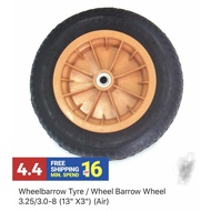 WHEEL BARROW TYRE /WHEEL BARROW WHEEL 3.25/(13''X3'')(AIR)