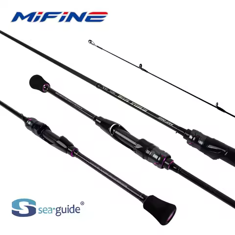 MIFINE MISSILE AJING Fishing Spinning Rods Lure Weight 0.8-7g Length 2.13M/2.28M Solid Tips for Bass