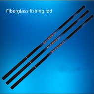 TEMU คันเบ็ดตกปลาแบบยืดหดได้ ชุดครบ อุปกรณ์ตกปลาสำหรับเดินทาง คันเบ็ดไฟเบอร์กลาส คาร์บอนไฟเบอร์ คอmb
