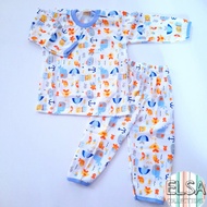 YK 1A2 - Baby Boy Clothes Set Ages 3-12 Months Cute Animal Model