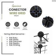 Guninco 4PCS Connector Wire Grid Wall Connector Iron Ram Wire Connection Animal Cage