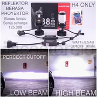 LED LAMP V88 MACRONE MINI PROJECTOR H4 6000K HIGH QUALITY