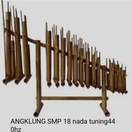 ANGKLUNG 18 tones Smp tuning 440hz/listioantik rattan rope