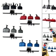 [AWHAO] Set of 4", 5" And 6" Cowbell Blocks, Sturdy with Stand, Latin Percussion Instrument for Teac