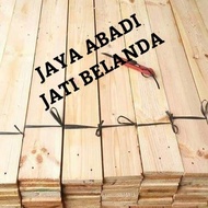 Dutch Teak Wood 1.2x9x130cm shaved