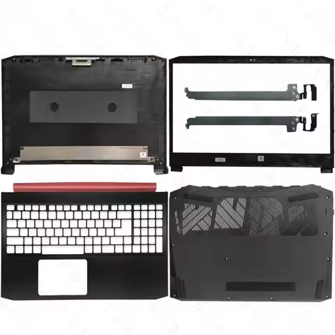 Laptop LCD Back Cover & Front Bezel & Palmrest Upper & Bottom Case For Acer Nitro 5 AN515-43 AN515-5