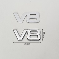 3D Metal Car Sticker HYBRID SYNERGY DRIVE V8 LIMITED AWD 4WD Logo Badge Fender Trunk Emblem For Toyo
