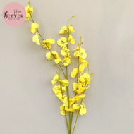 Better Home - Artificial Bunga Anggrek Golden Shower Oncidium Plastik Flower Hias Dekorasi EMYEH