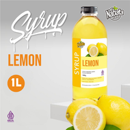 Sirup Lemon 1 Liter Nabata Food | Lemon Syrup 1000ml