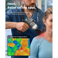 BOB AND BRAD C2 Plus Massage Gun with Heat, Deep Tissue Percussion FSA Massager Gun for Athletes & P