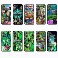 Soft black phone case for VIVO V27 V27E V29 S1 Pro V29E S7E S7 V2027 Minecraft game caseg