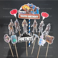 [Hot Item] Cake Topper Birthday - Fornite