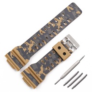 Silicon ngụy trang dây đeo đồng hồ cho CASIO G-SHOCK GA-110 ga100 GA120 GA-140 ga150 ga300 GD-120/10