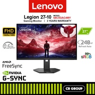 Lenovo Legion 27-10 - 27-inch 240Hz IPS Gaming Monitor (3Yrs Lenovo Warranty)
