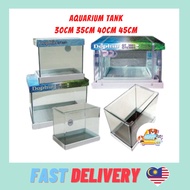 Desktop Aquarium 30cm 35cm  40cm 45cm 50cm with covers Model Curve Glass Fish Tank Aquarium