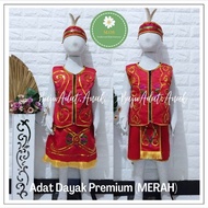 BOYS' TRADITIONAL DAYAK CLOTHES | GIRLS' TRADITIONAL DAYAK CLOTHES |KALIMANTAN TRADITIONAL DAYAK COS