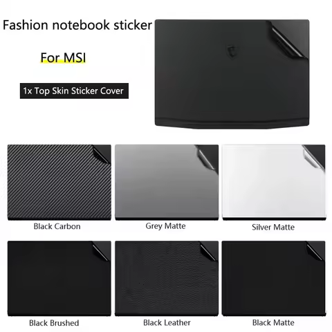 1pcs Skin Sticker Cover Case Film For MSI GF66 GP76 GE76 GP66 GE66 GE65 GS66 GL75 GT70 GP65 GL65 GP7