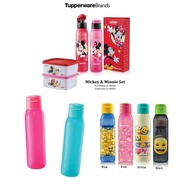 Tupperware Mickey & Minnie Eco Bottle 500ml OR Emoji Eco bottle 500ml Tupperware Water Bottle
