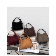 Nott Suede Genuine Leather Bag Genuine Leather Bag Women's Bag Shoulder Bag